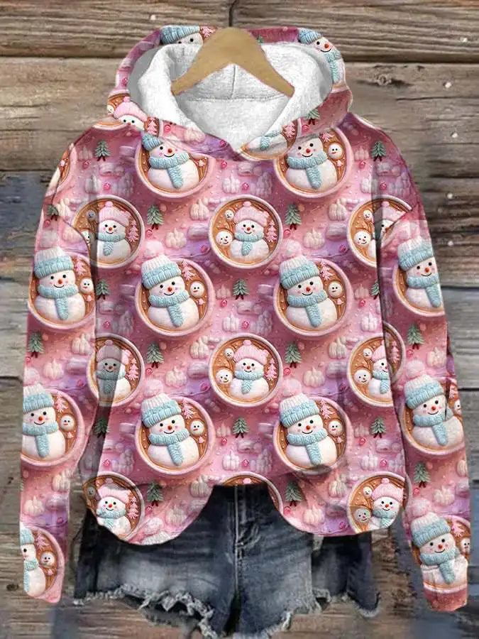 MAGLIONE NATALIZIO 3D | Felpa Calda con Stampa in Rilievo