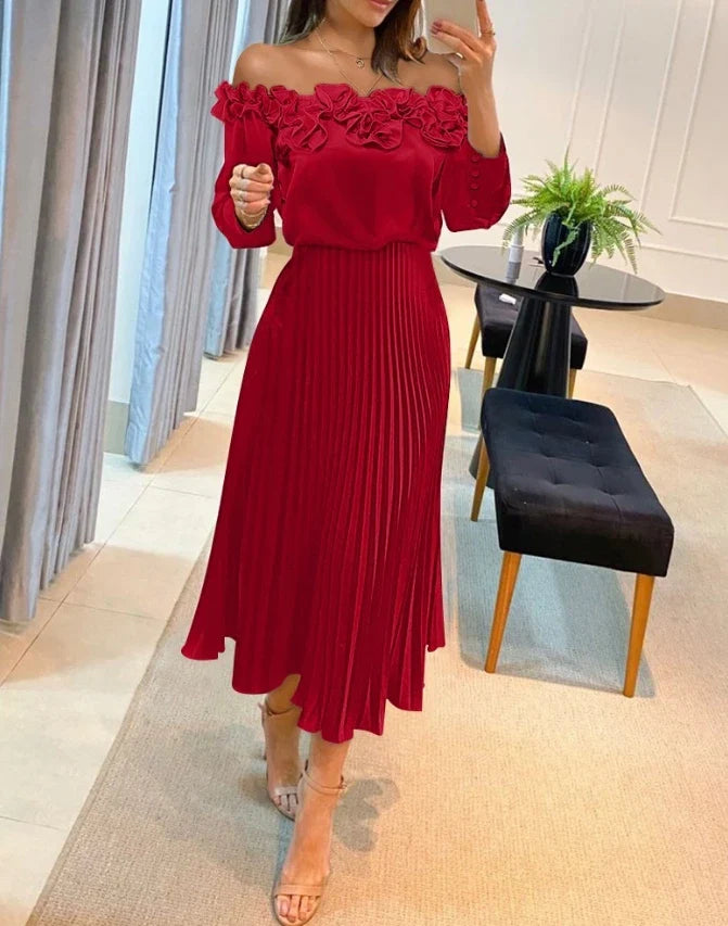 Aria - Stupenda Maxi Dress Off Shoulder