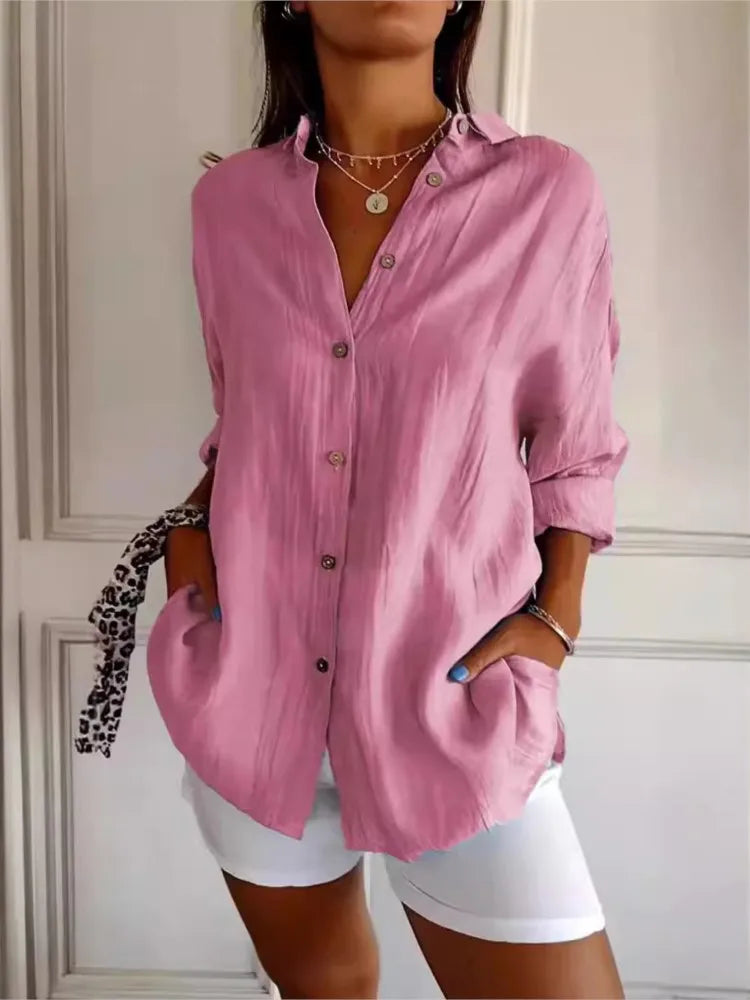 Sofia™ | Philippine™ | Blusa morbida in cotone traspirante