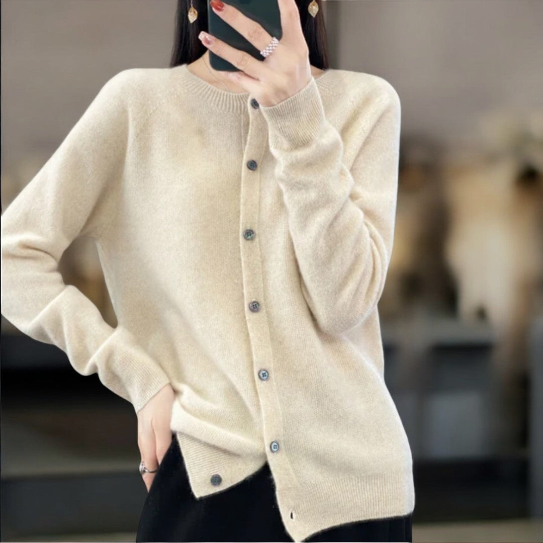 Mariana - Accogliente Cardigan in Lana