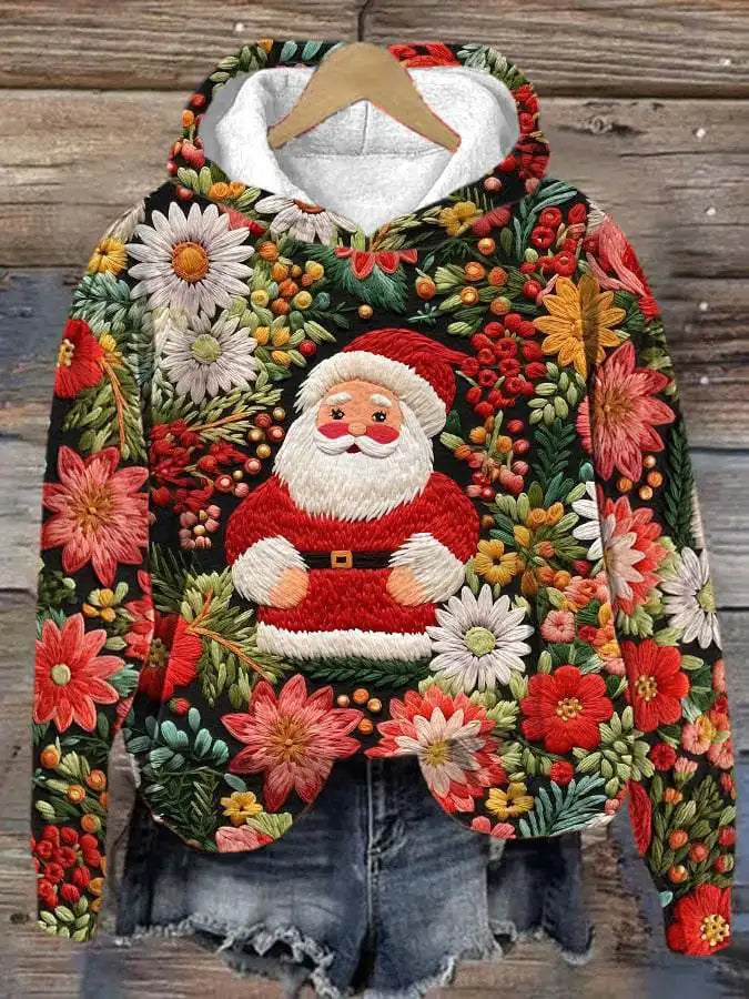 MAGLIONE NATALIZIO 3D | Felpa Calda con Stampa in Rilievo