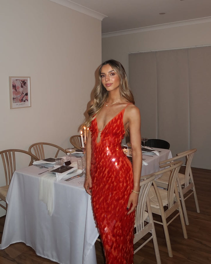 Kailani | Abito Maxi Lungo con Paillettes