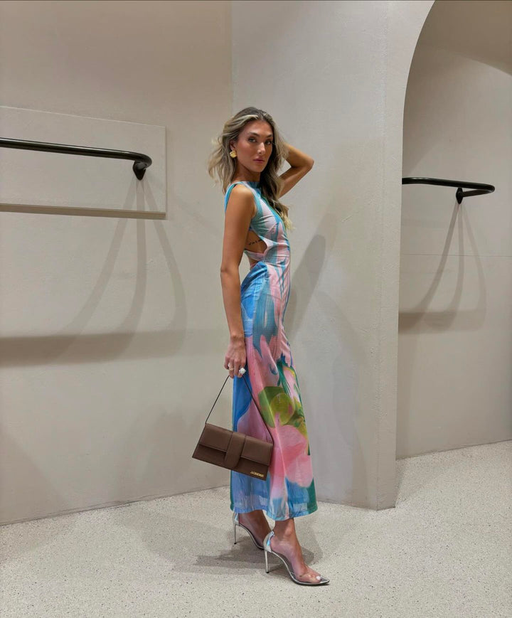Nola | Vestito Maxi Pastello