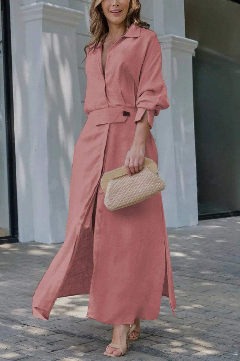 Lusso Lino™ | Abito Maxi Elegante