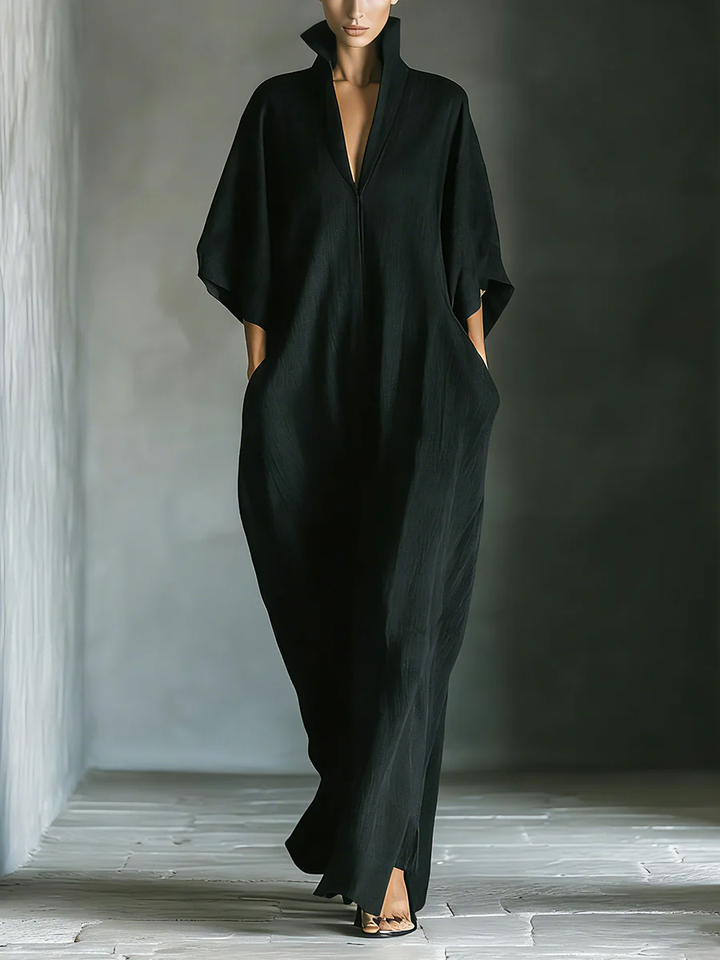 Celeste | Completo in Chiffon con Volant Eleganti