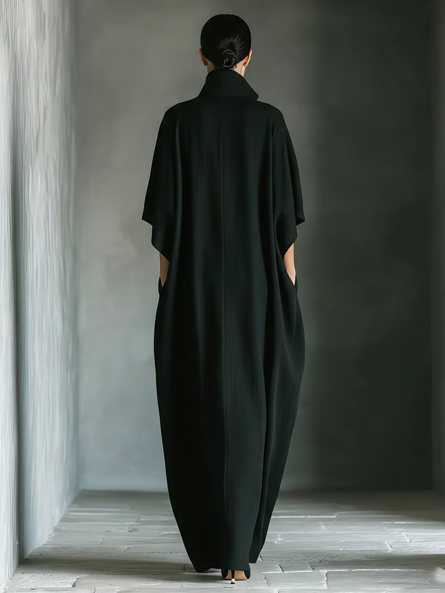 Celeste | Completo in Chiffon con Volant Eleganti