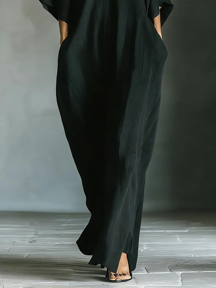Celeste | Completo in Chiffon con Volant Eleganti