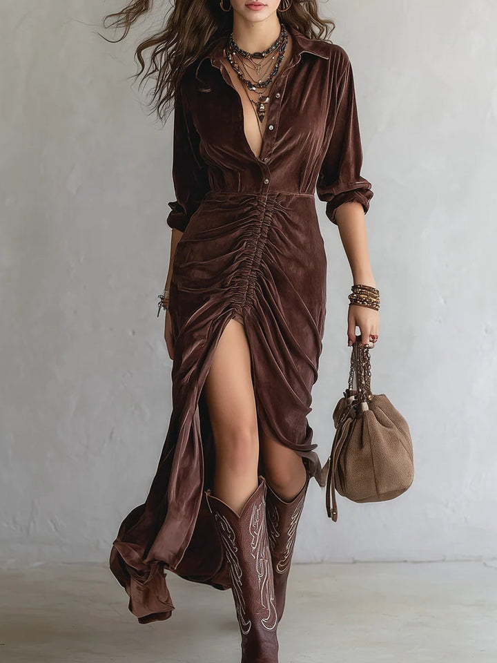 GIADA™ | ABITO IN VELLUTO VINTAGE