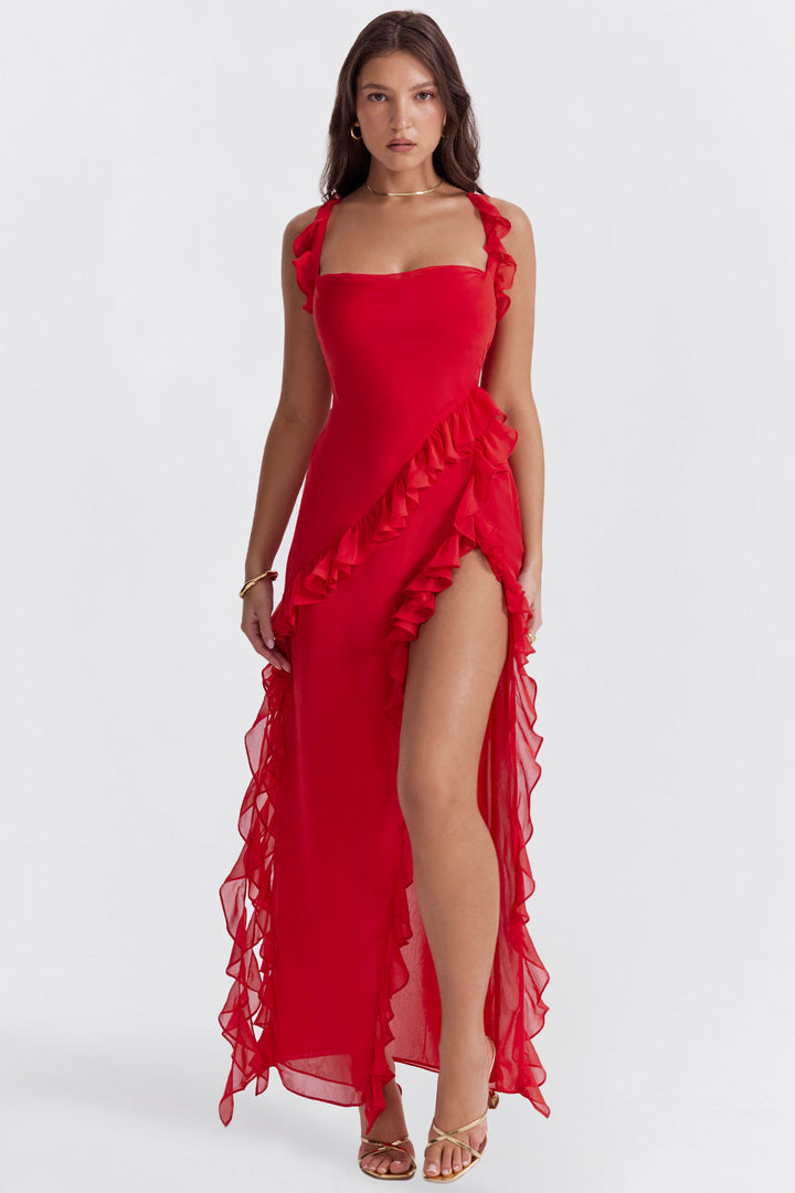 Tabitha | Vestito Elegante con Volant