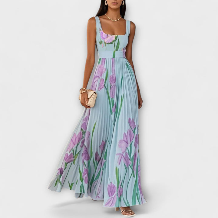 Penélope - Vestito Maxi in Chiffon