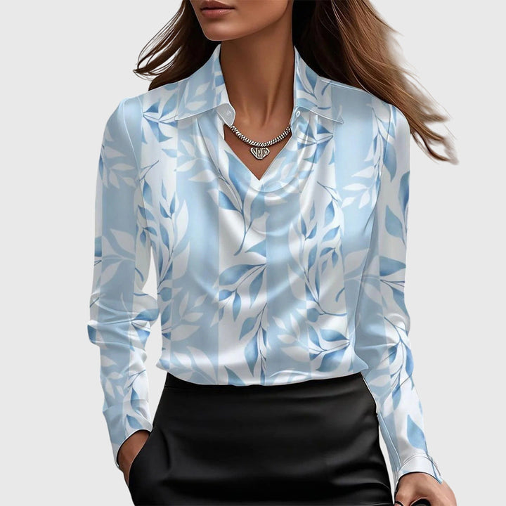 Giulia – Camicetta Elegante in Satin Lucido