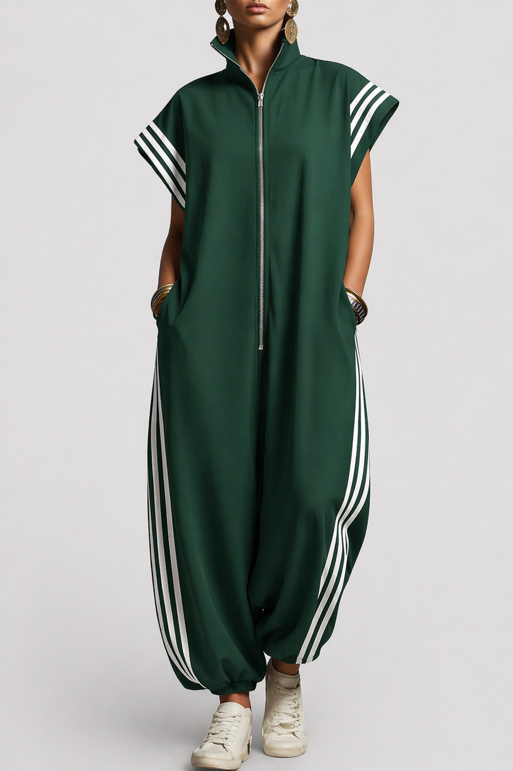 Valentina | Tuta con Collo Zip