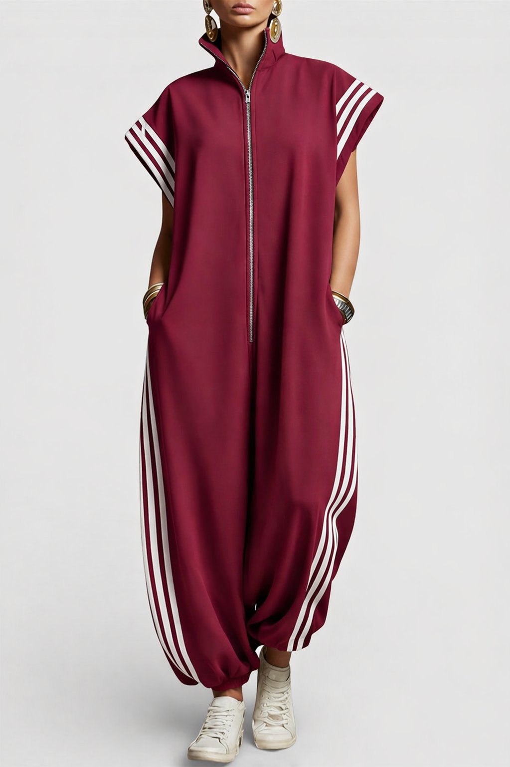 Valentina | Tuta con Collo Zip