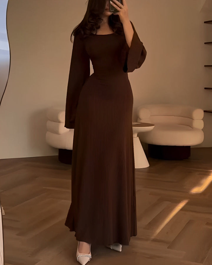 Elegante Abito Maxi Tricot