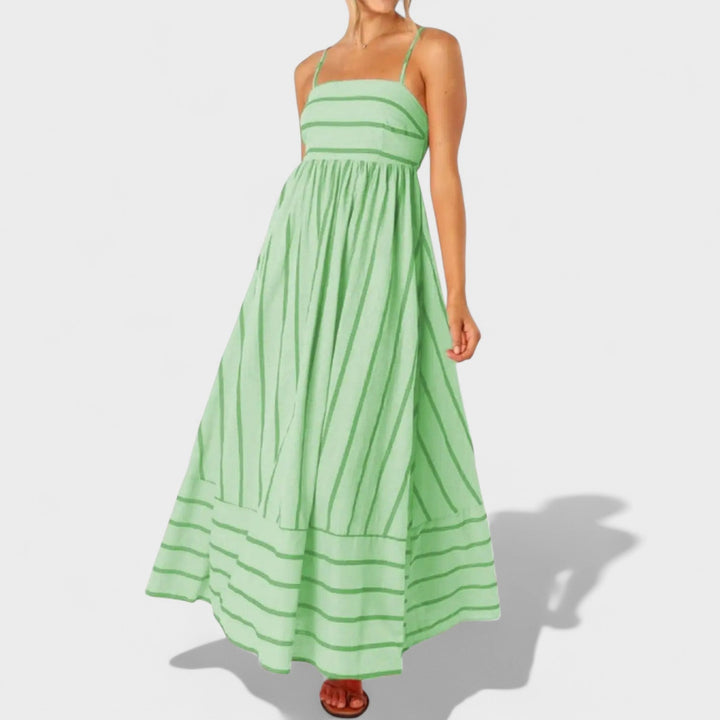 Isabel - Vestito lungo a righe