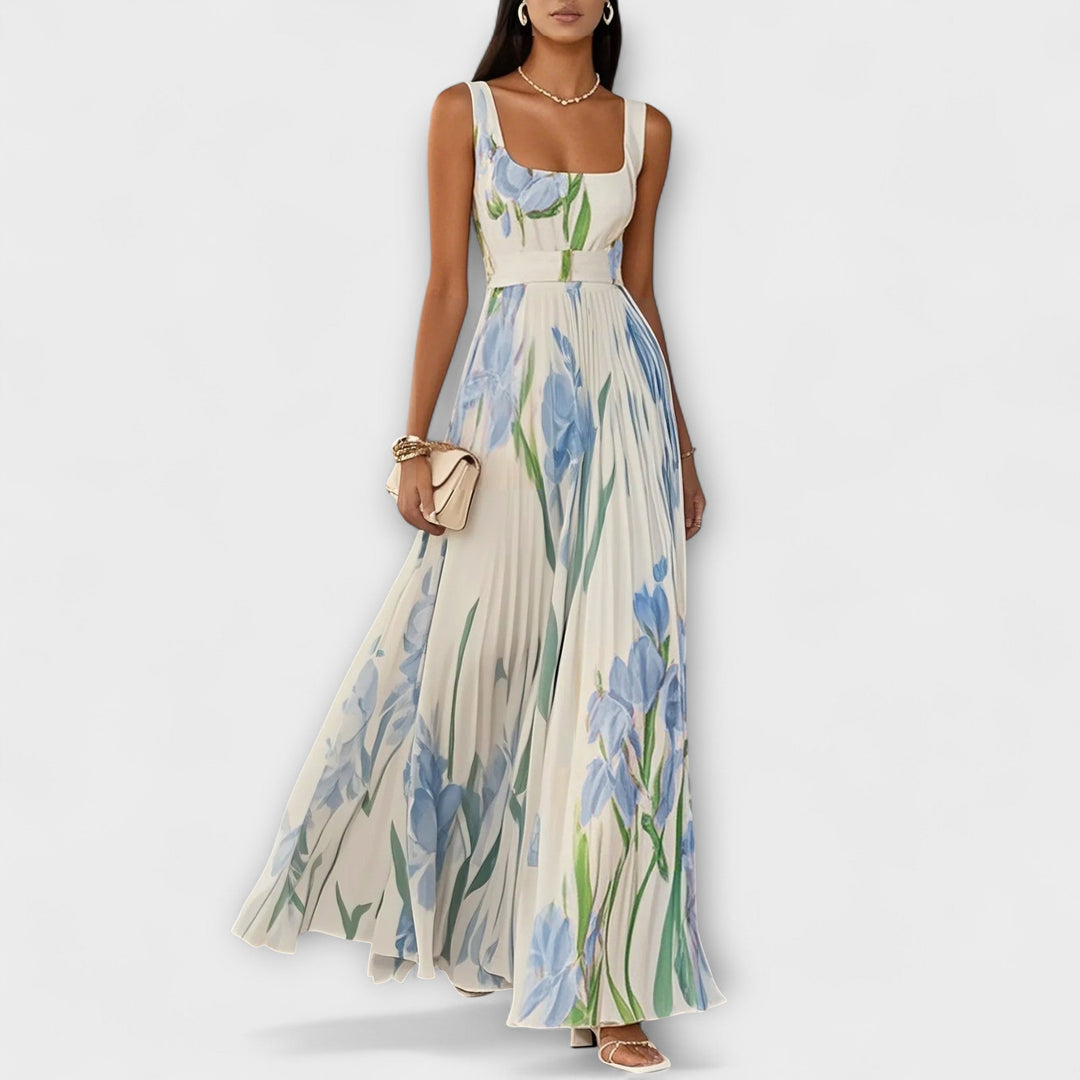 Penélope - Vestito Maxi in Chiffon