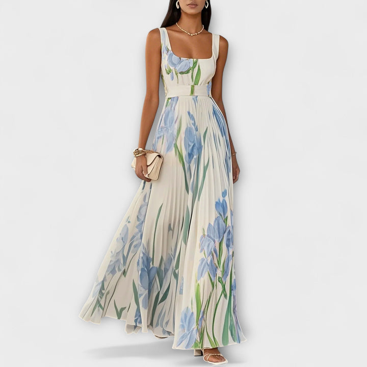 Penélope - Vestito Maxi in Chiffon