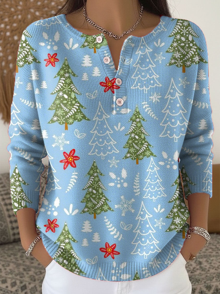 Sofia – Maglione di Natale con bottoni