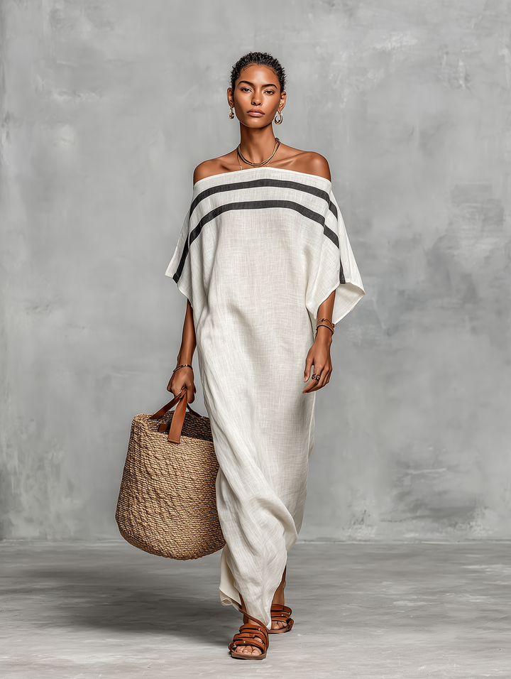 Livia | Abito Maxi Minimalista