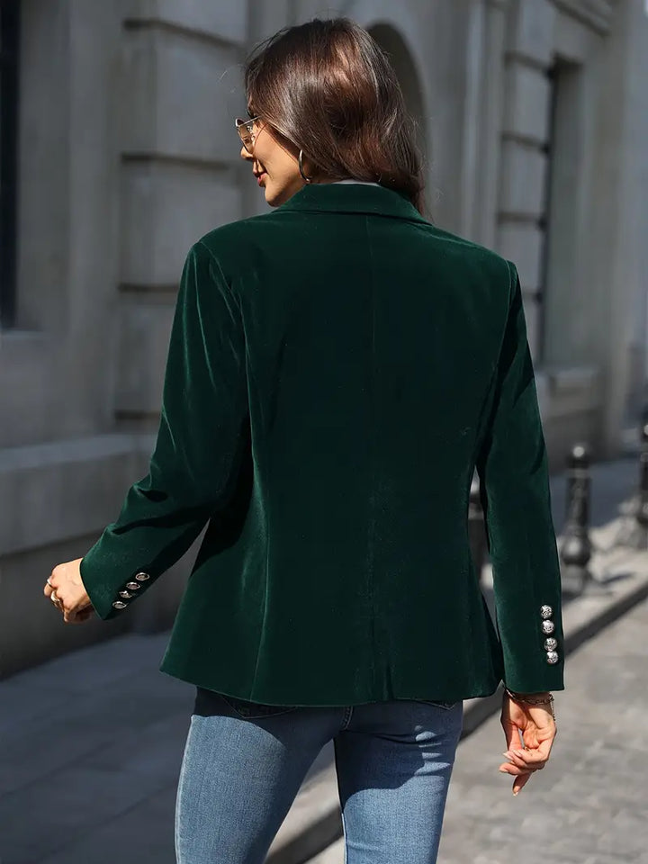 Sofia™ | Caterina Blazer in Velluto Elegante