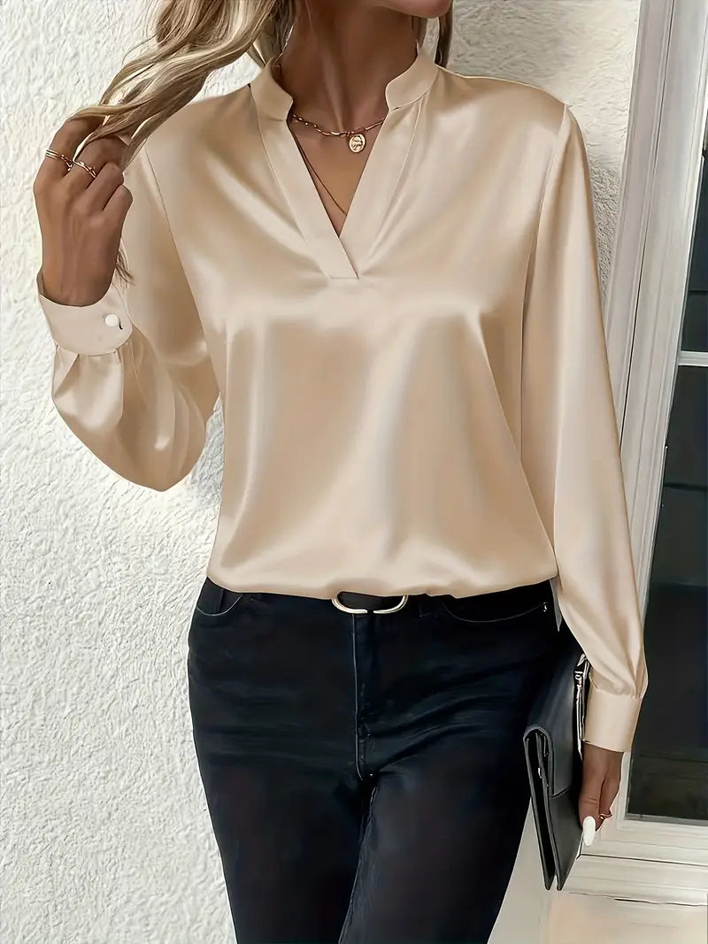 Blusa Elegante in Raso