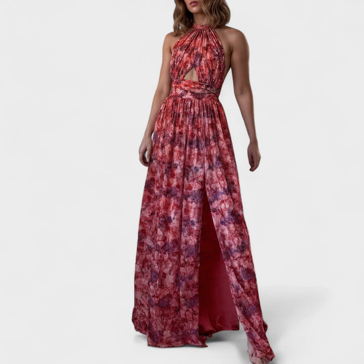 Floraria - Vestito lungo con spalline