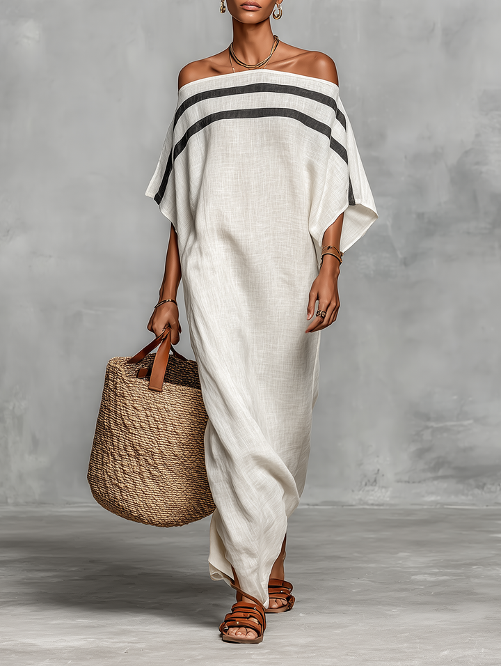 Livia | Abito Maxi Minimalista