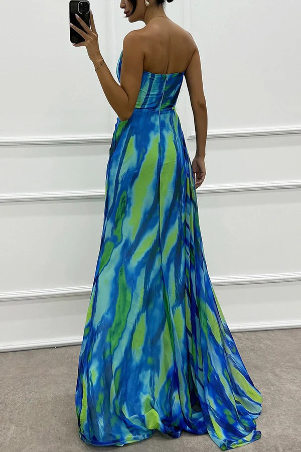Noemi | Vestito Maxi Vibrante