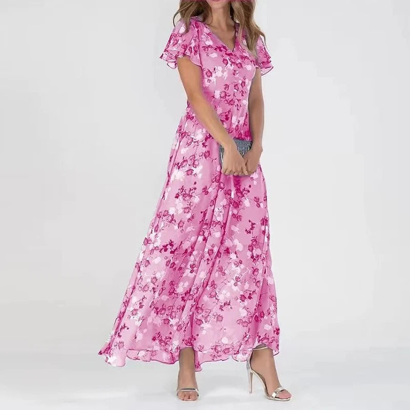 Victoria - Vestito Glamour che Copre la Pancia