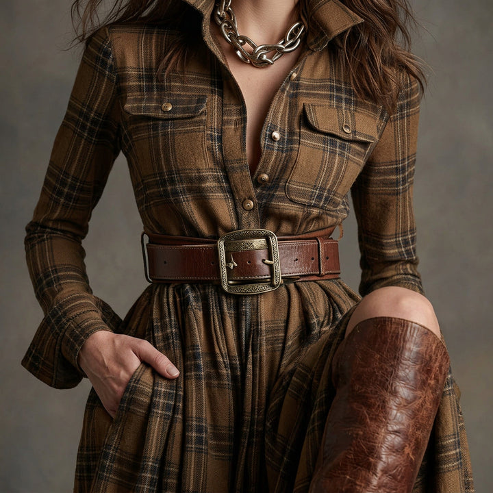 Mariana - Vestito Camicia con Cintura
