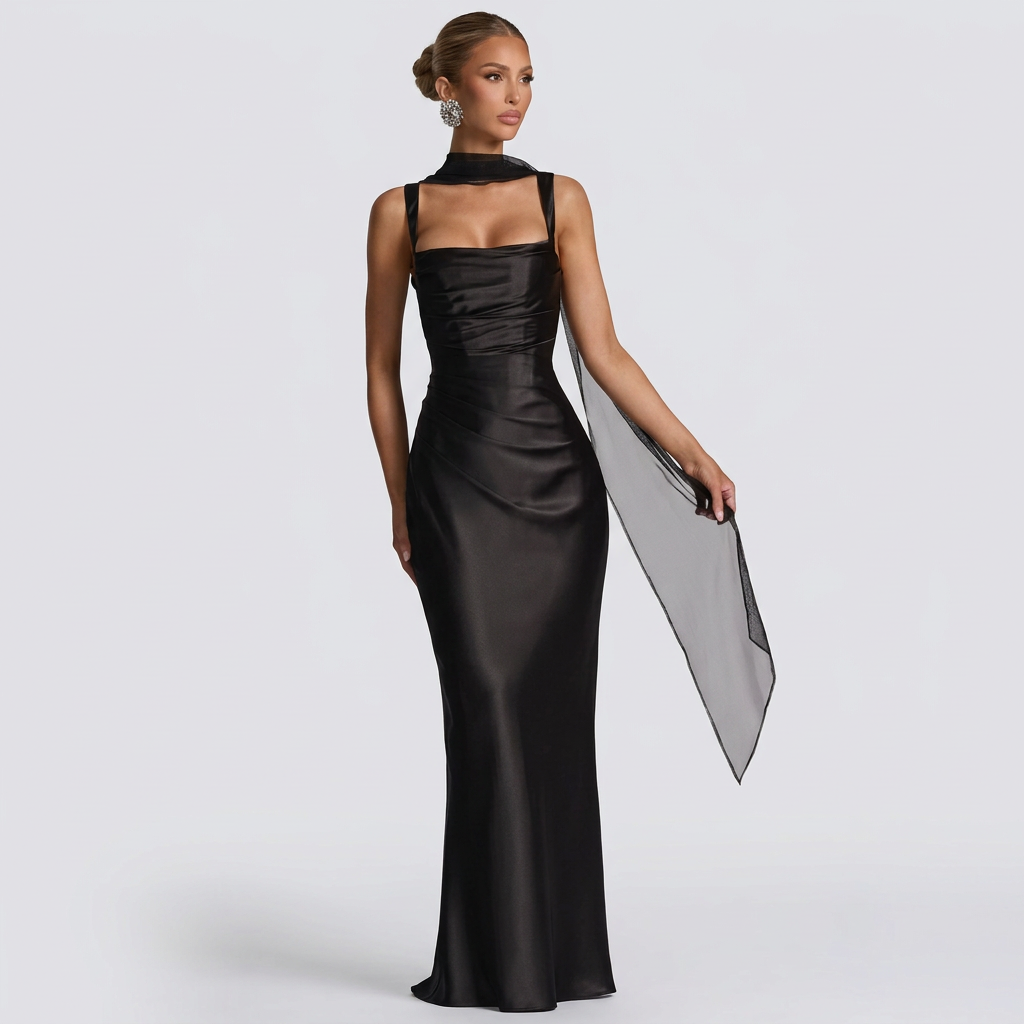 Luana - Vestito Maxi Elegante