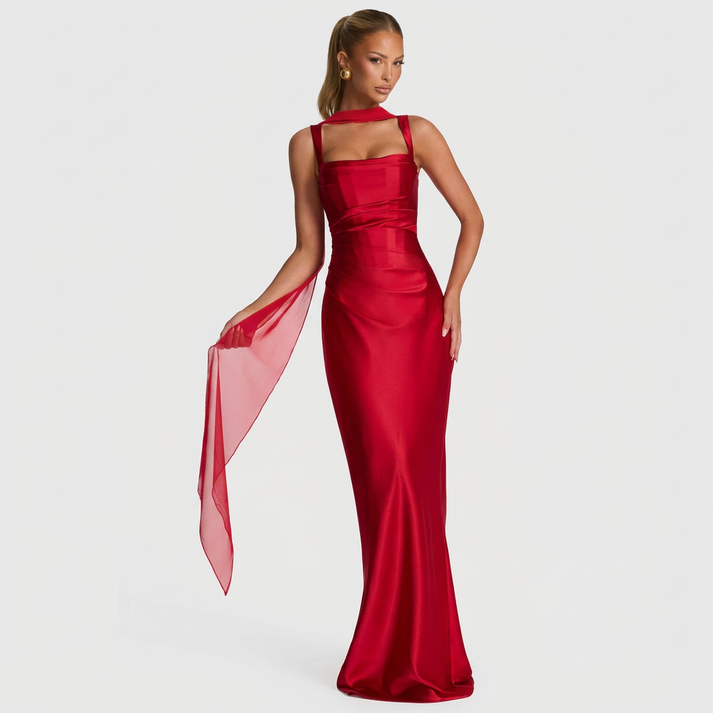 Luana - Vestito Maxi Elegante