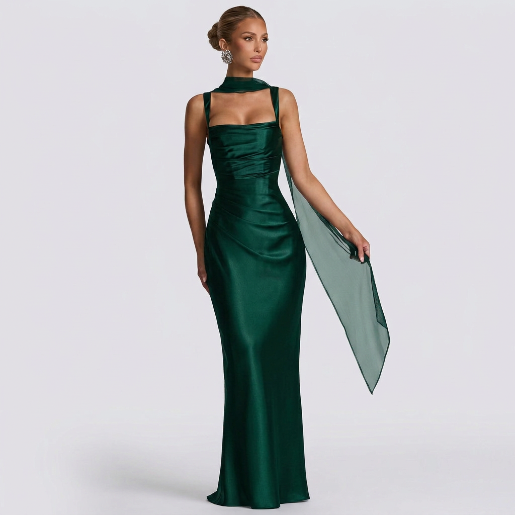 Luana - Vestito Maxi Elegante