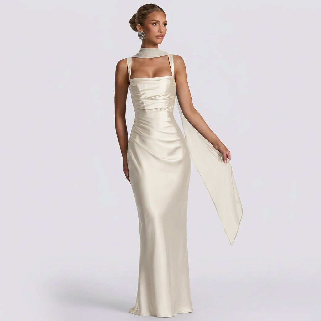 Luana - Vestito Maxi Elegante