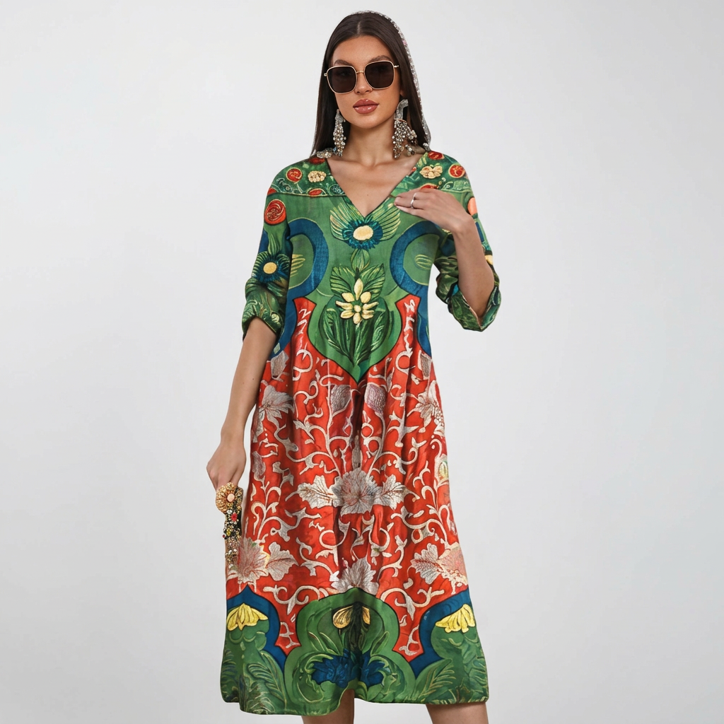 Vintessa - Vestito Vintage Romantico