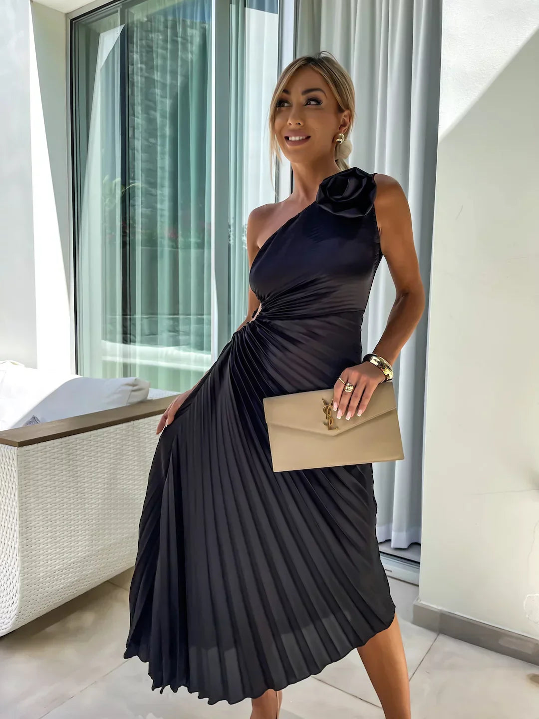 Sophia | Abito Romantico con Fiori