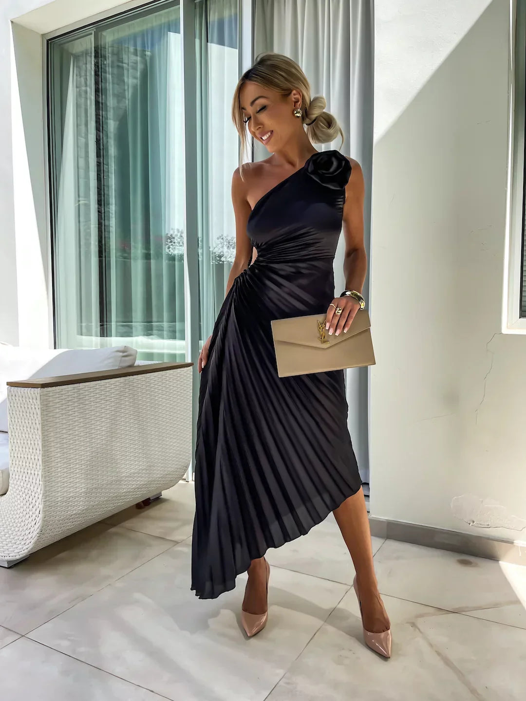 Sophia | Abito Romantico con Fiori