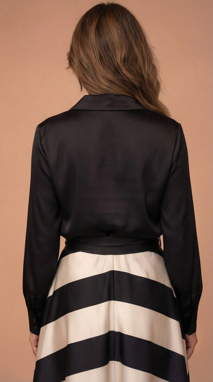 Valeria | Abito Midi Elegante Bordeaux