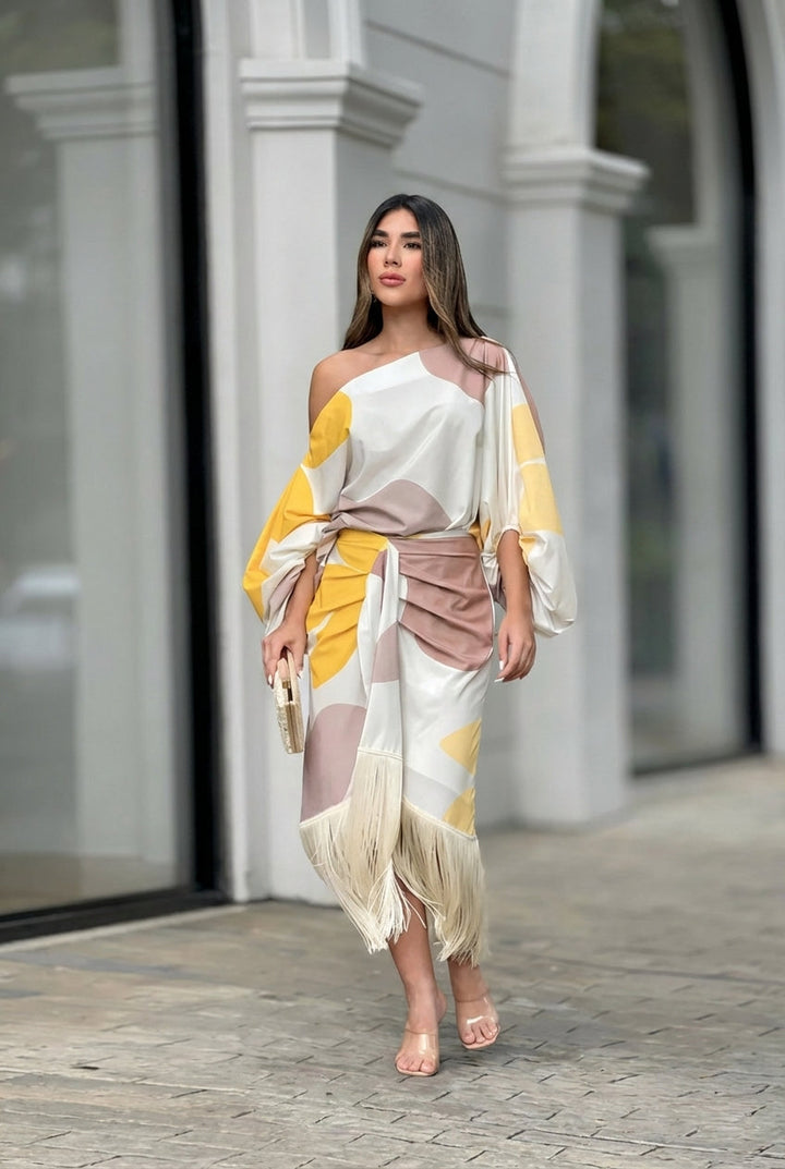 Daniela | Completo con frange