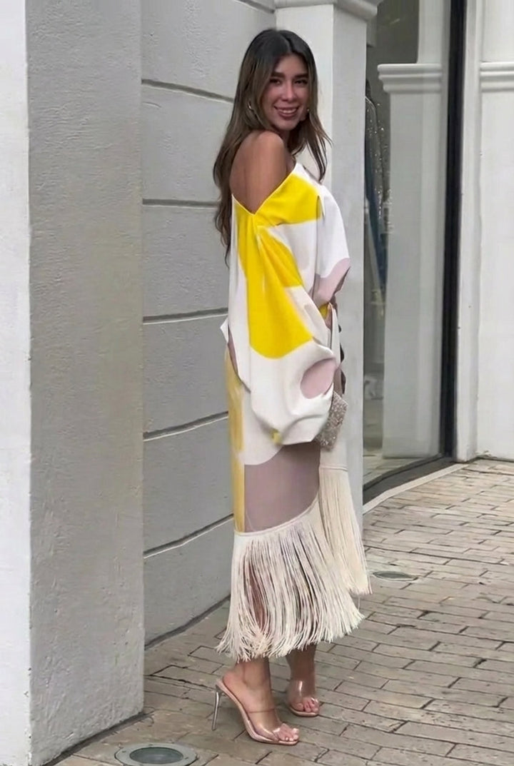 Daniela | Completo con frange