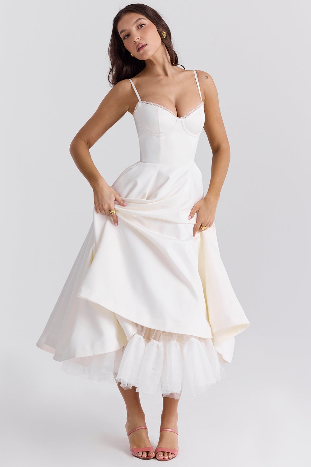 Abito Midi in Tulle Cindy