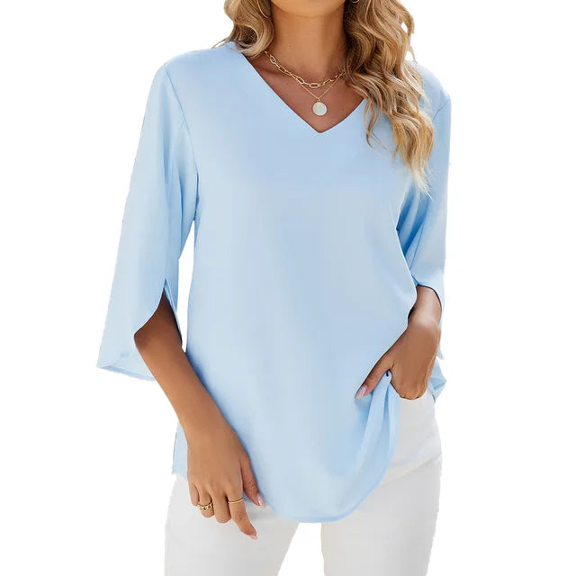 Sofia™ | Helene - Blusa con scollo a V