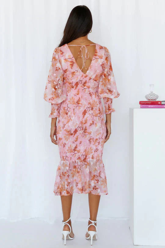 Emily | Abito con Fiori Stupendo
