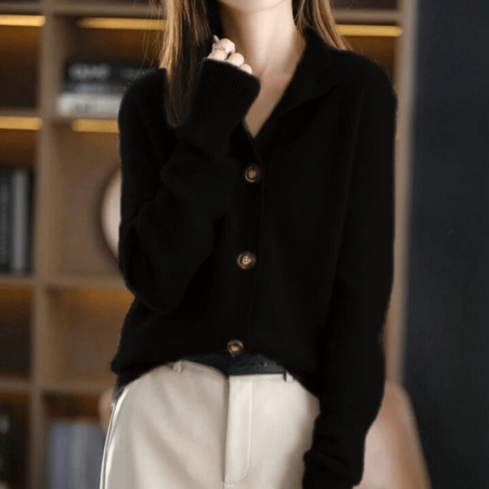 Elisa™ | Gilet in Cashmere e Maglia