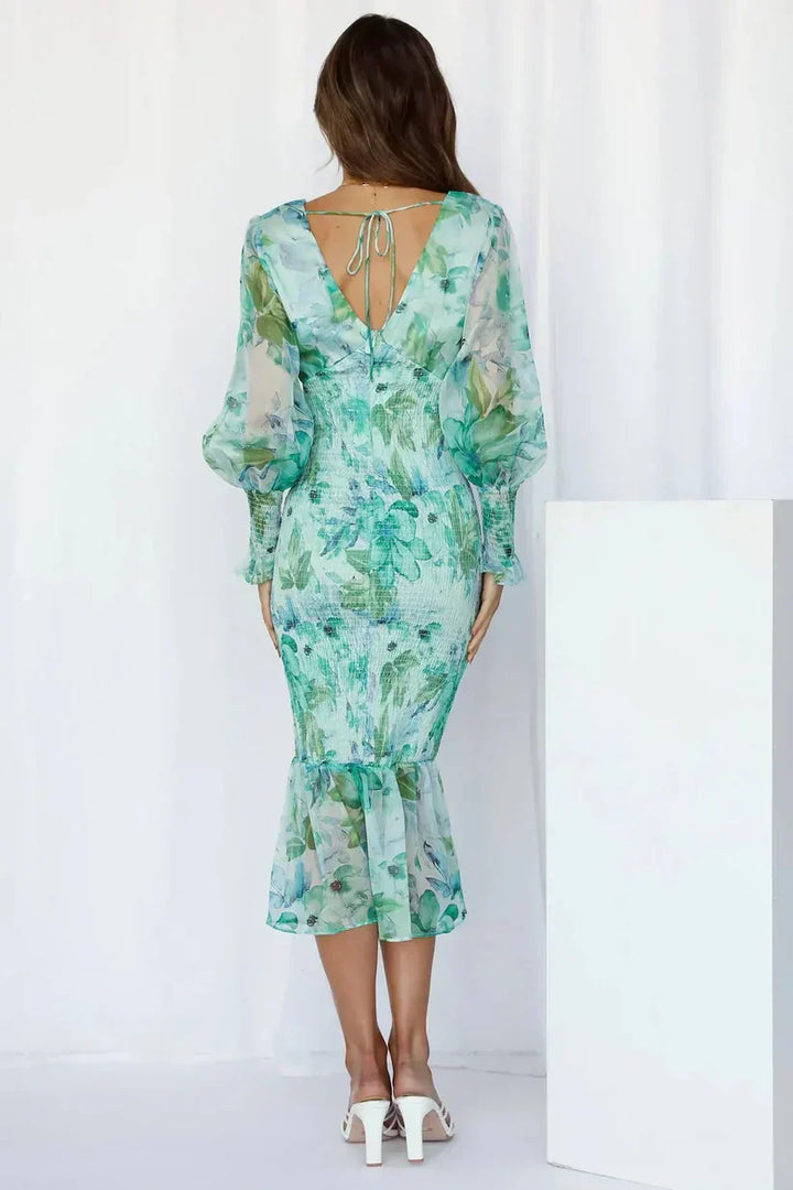 Emily | Abito con Fiori Stupendo