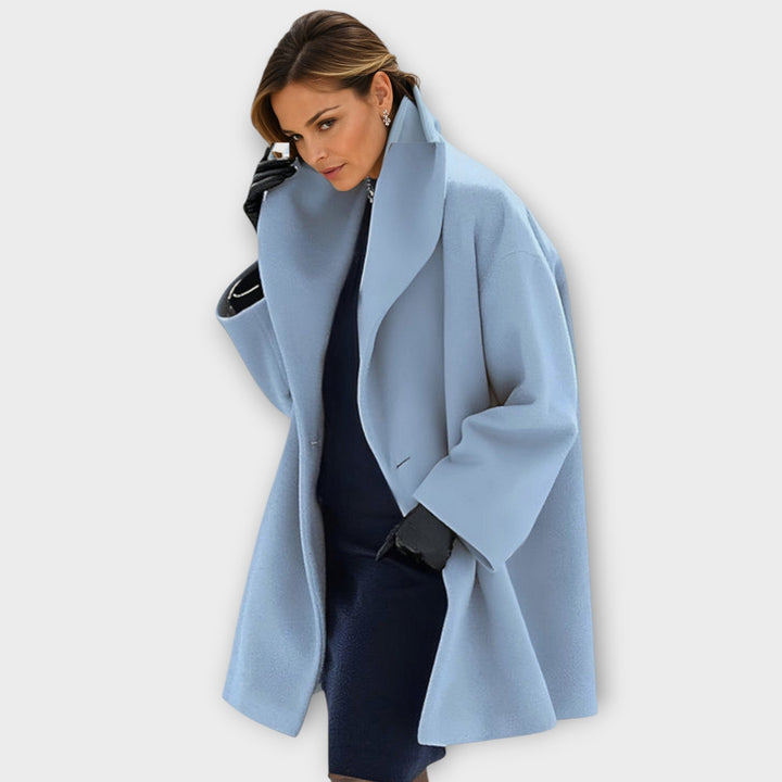 Emma - Cappotto in Lana Impermeabile Premium