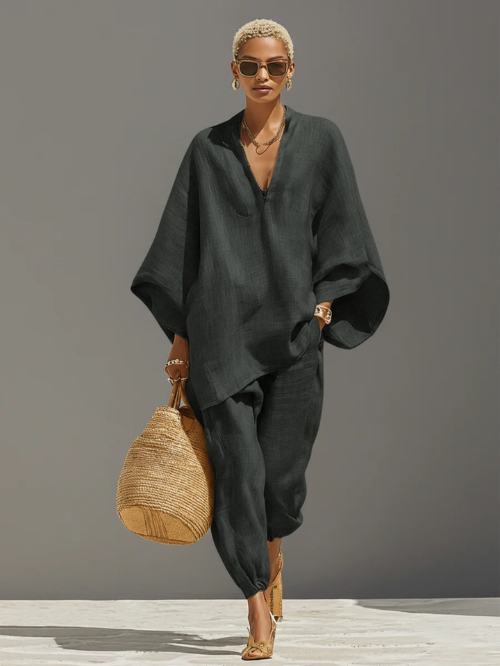 Giada | Set in Lino Minimalista