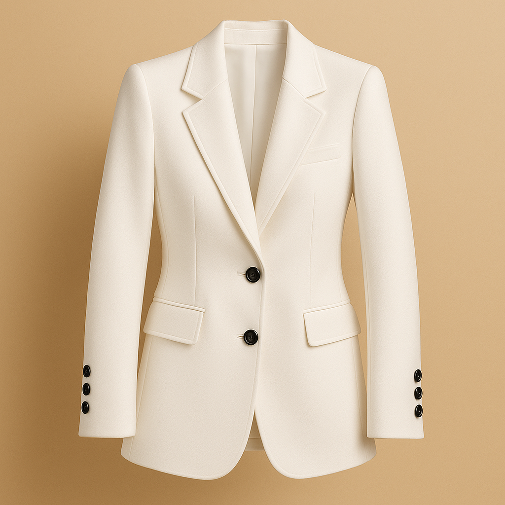 Blazer lungo dal design senza tempo per donne | Brynne