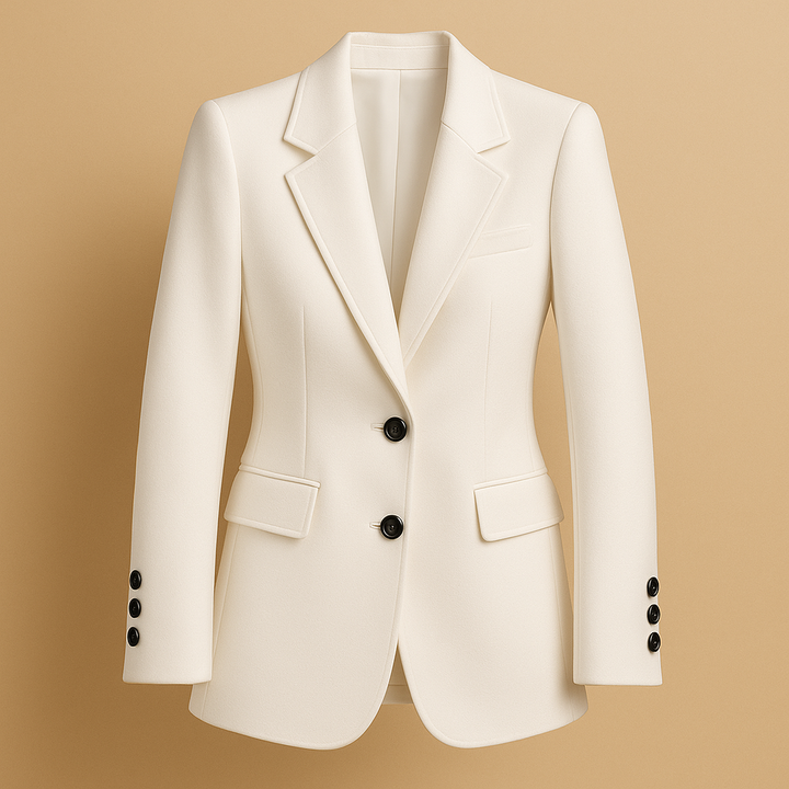 Blazer lungo dal design senza tempo per donne | Brynne