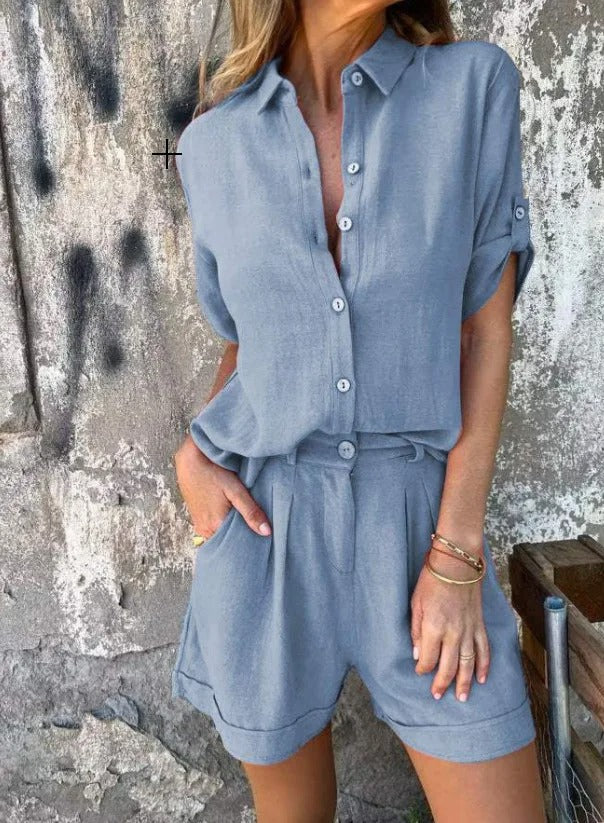 Linnea – Completo in Lino Leggero ed Elegante